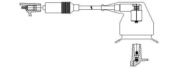 Провод зажигания BREMI 12930