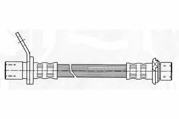 Тормозной шланг FERODO FHY2214