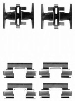 Комплектующие, колодки дискового тормоза MINTEX MBA1134