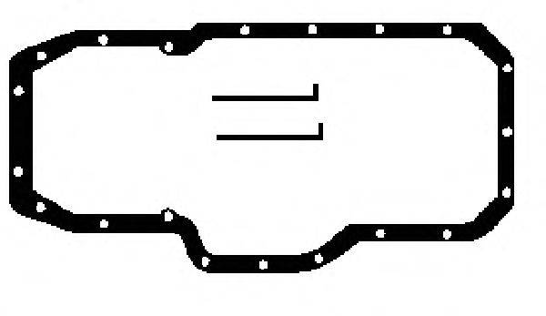 Комплект прокладок, маслянный поддон GLASER E3024400