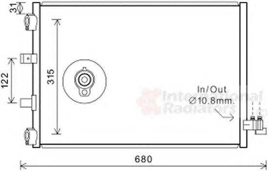 Конденсатор, кондиционер SCHLIECKMANN 60185487