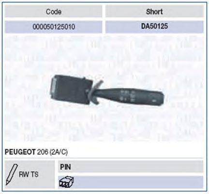 Выключатель на колонке рулевого управления MAGNETI MARELLI 50125