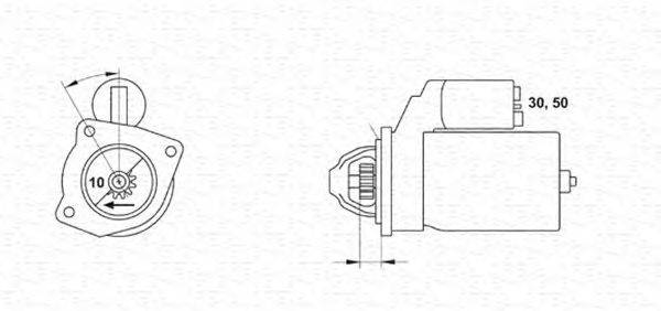 Стартер MAGNETI MARELLI 063227597010