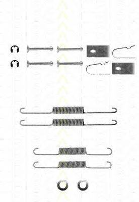 Комплектующие, тормозная колодка TRISCAN 8105502416