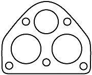 Прокладка, труба выхлопного газа HJS 83111376