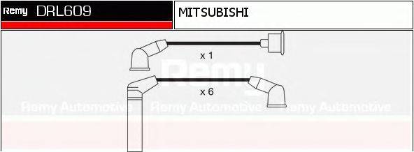 Комплект проводов зажигания DELCO REMY DRL609