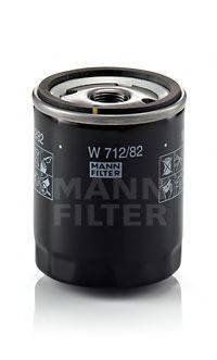 Масляный фильтр MANN-FILTER W71282
