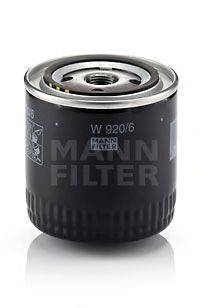 Масляный фильтр MANN-FILTER W9206