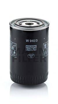 Масляный фильтр MANN-FILTER W 940/3