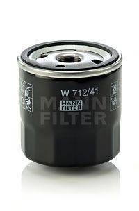 Масляный фильтр MANN-FILTER W71241