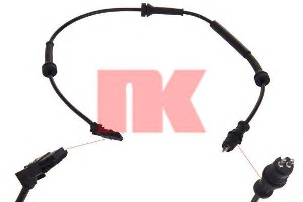 Датчик, частота вращения колеса NK 293927