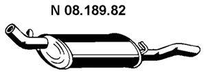 Глушитель выхлопных газов конечный TESH 230283