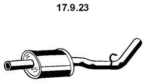 Средний глушитель выхлопных газов EBERSPÄCHER 17923