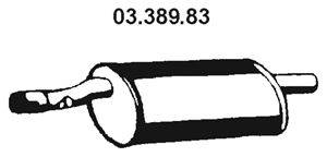 Глушитель выхлопных газов конечный EBERSPÄCHER 03.389.83