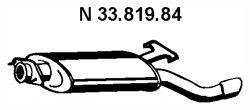 Глушитель выхлопных газов конечный EBERSPÄCHER 33.819.84