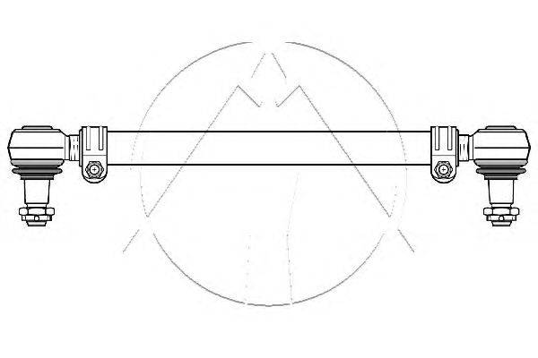 Продольная рулевая тяга SIDEM 501237