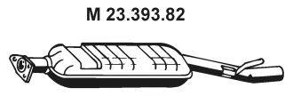 Средний глушитель выхлопных газов EBERSPÄCHER 23.393.82