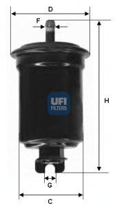 Топливный фильтр UFI 31.632.00