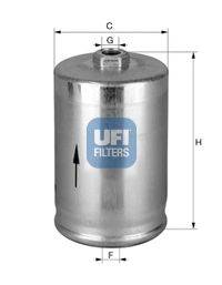 Топливный фильтр UFI 3174800