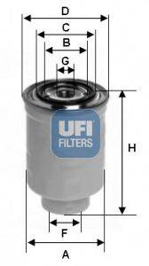 Топливный фильтр UFI 24.446.01