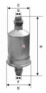 Топливный фильтр SOFIMA S 1532 B