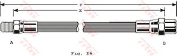 Тормозной шланг TRW PHB202