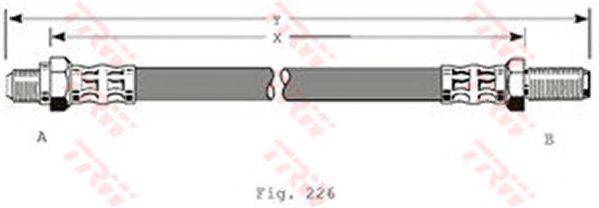 Тормозной шланг TRW PHC110