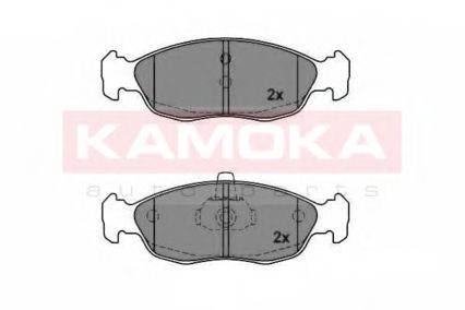 Комплект тормозных колодок, дисковый тормоз KAMOKA 1012336