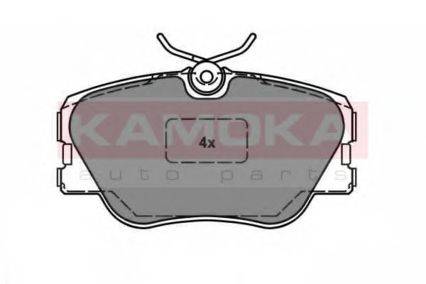 Комплект тормозных колодок, дисковый тормоз KAMOKA 101830