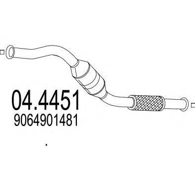 Катализатор MTS 04.4451