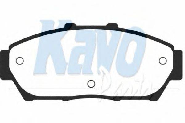Комплект тормозных колодок, дисковый тормоз KAVO PARTS BP-2037