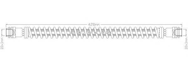 Тормозной шланг REMKAFLEX 4995