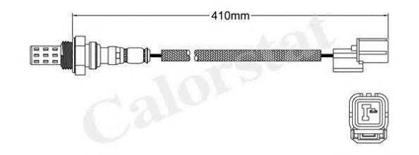 Лямбда-зонд CALORSTAT by Vernet LS110026