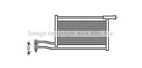 Масляный радиатор, автоматическая коробка передач AVA QUALITY COOLING BW3379
