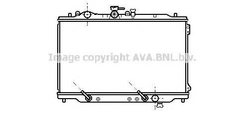 Радиатор, охлаждение двигателя AVA QUALITY COOLING FD2211