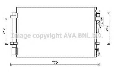Конденсатор, кондиционер AVA QUALITY COOLING KA5157