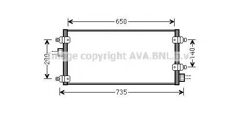 Конденсатор, кондиционер AVA QUALITY COOLING LC5095