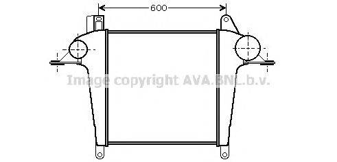 Интеркулер AVA QUALITY COOLING MN4044