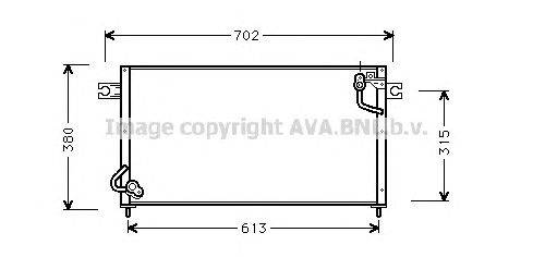 Конденсатор, кондиционер AVA QUALITY COOLING MT5145