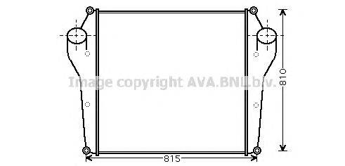 Интеркулер AVA QUALITY COOLING RE4034