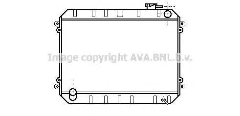 Радиатор, охлаждение двигателя KÜHLER SCHNEIDER 3230001