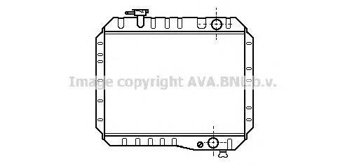 Радиатор, охлаждение двигателя AVA QUALITY COOLING TO2119