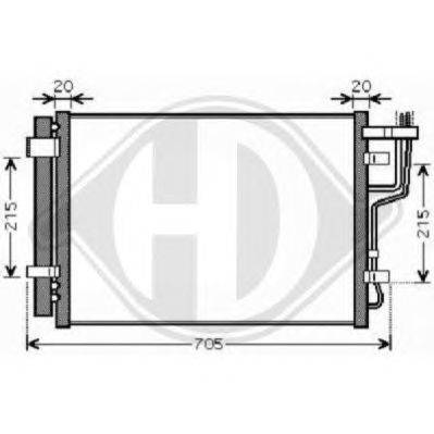 Конденсатор, кондиционер DIEDERICHS 8683500