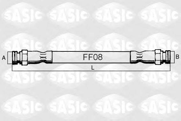 Тормозной шланг SASIC SBH0150