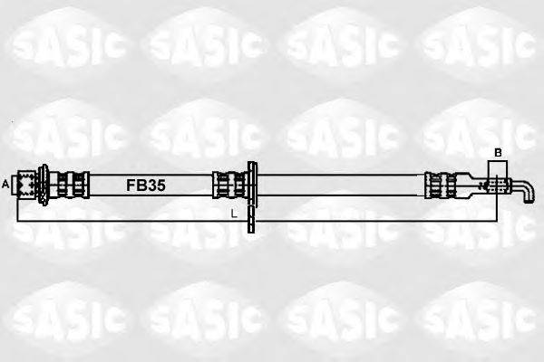 Тормозной шланг SASIC 6600036