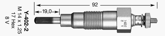 Свеча накаливания NGK 4926