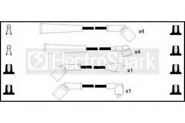 Комплект проводов зажигания STANDARD OEK685