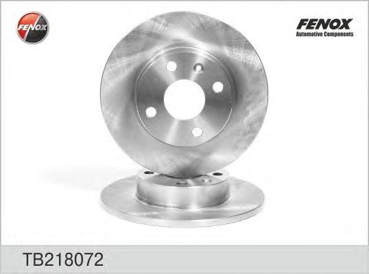 Тормозной диск FENOX TB218072