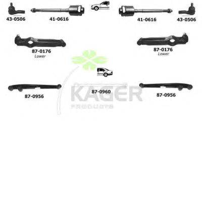 Подвеска колеса KAGER 800124