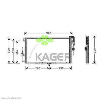 Конденсатор, кондиционер KAGER 94-5262